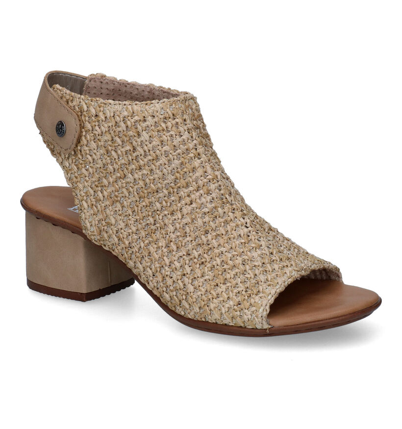 Rieker Beige Enkelpumps voor dames (370455)