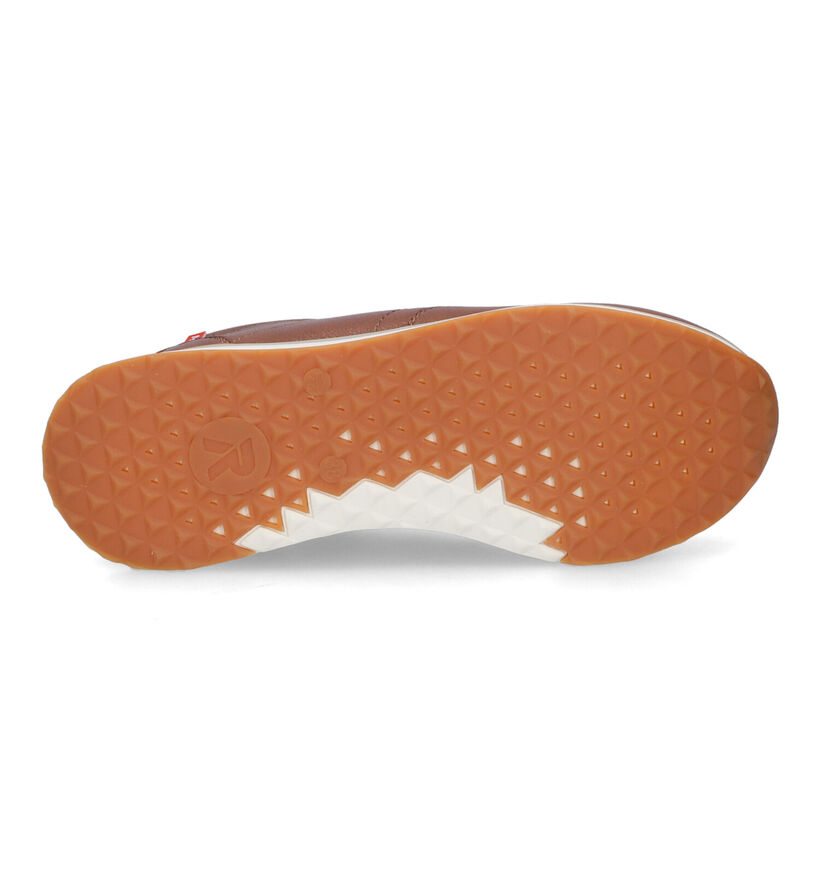 Rieker Bruine Sneakers in leer (315794)