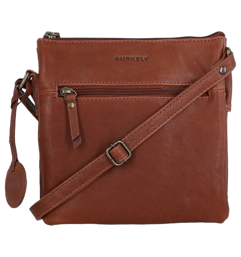 Burkely Ranger Zwarte Crossbody Tas in leer (276269)