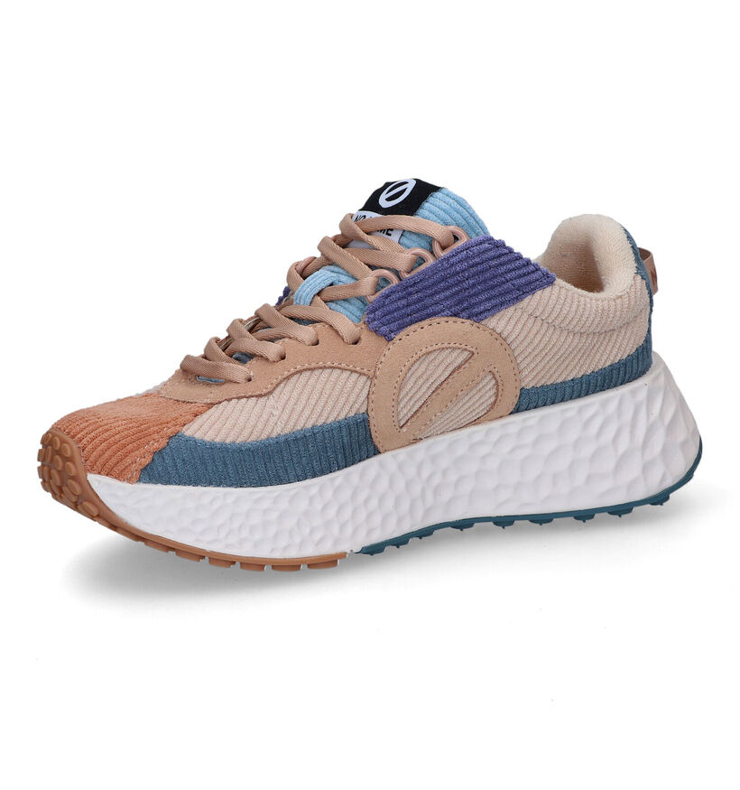No Name Carter Runner Camel Sneakers voor dames (316087) - geschikt voor steunzolen