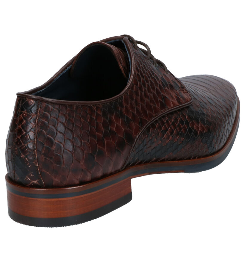 Via Borgo Chaussures classiques en Marron en cuir (273001)