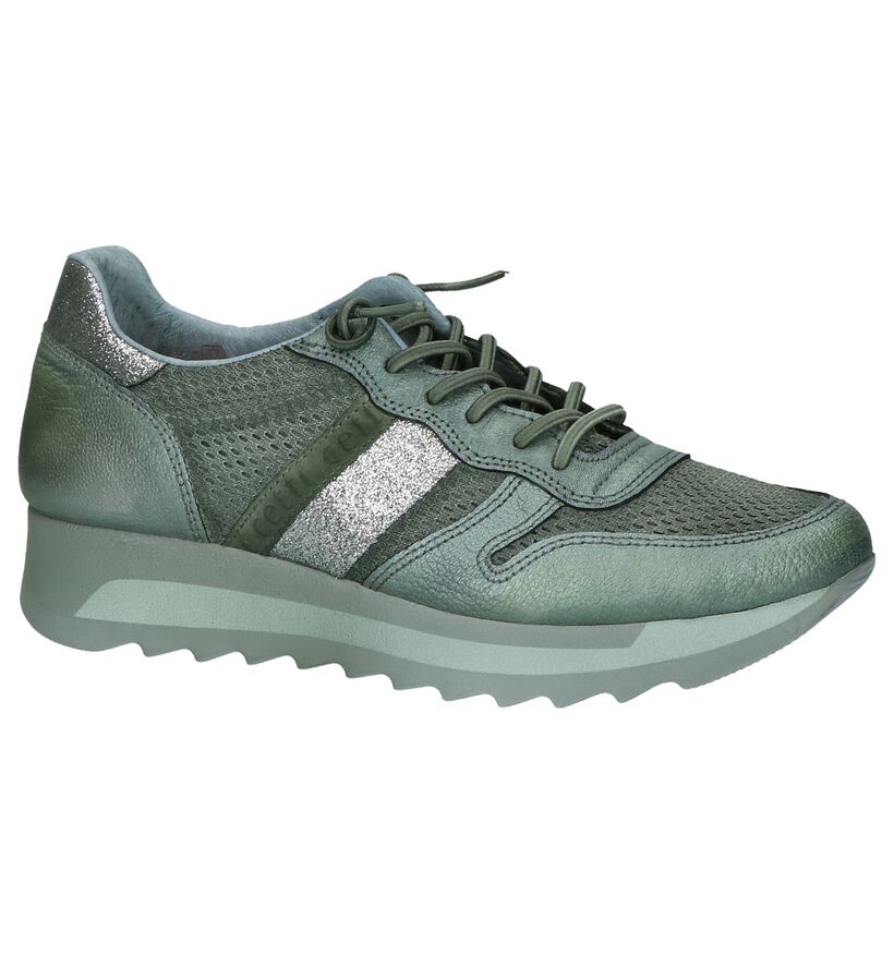 Groene Sneakers Cetti Sra in leer (220686)