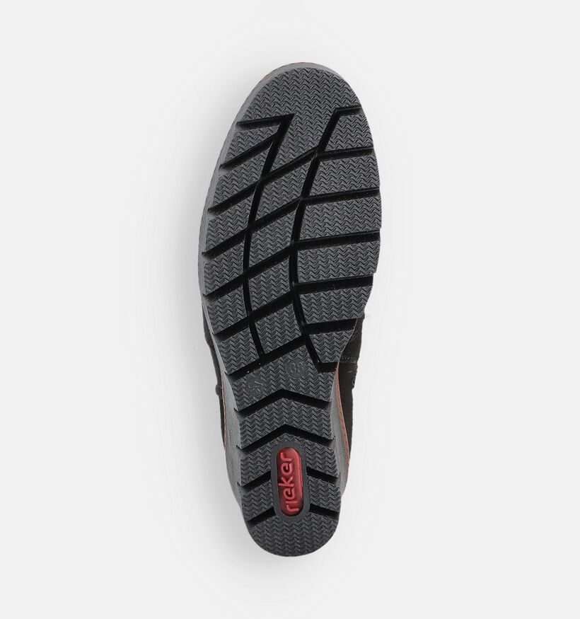 Rieker Bottines en Noir pour femmes (363537) - pour semelles orthopédiques