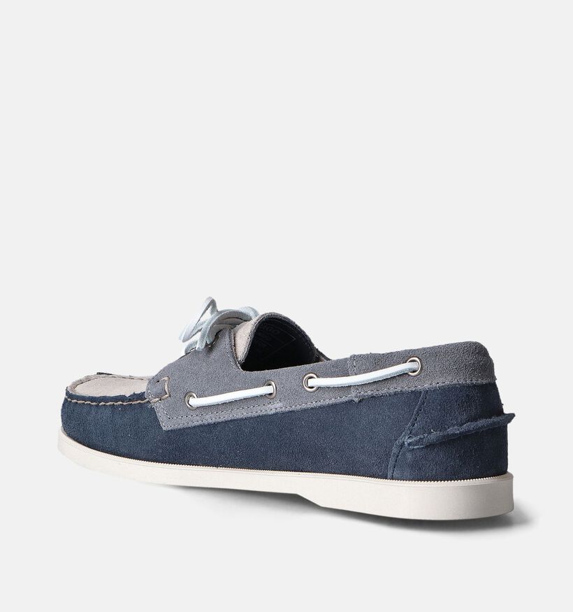 Sebago Dockside Portland Chaussures bateau en Bleu pour hommes (353755)
