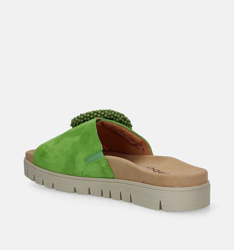 Gabor Best Fitting Groene Slippers voor dames (339397)