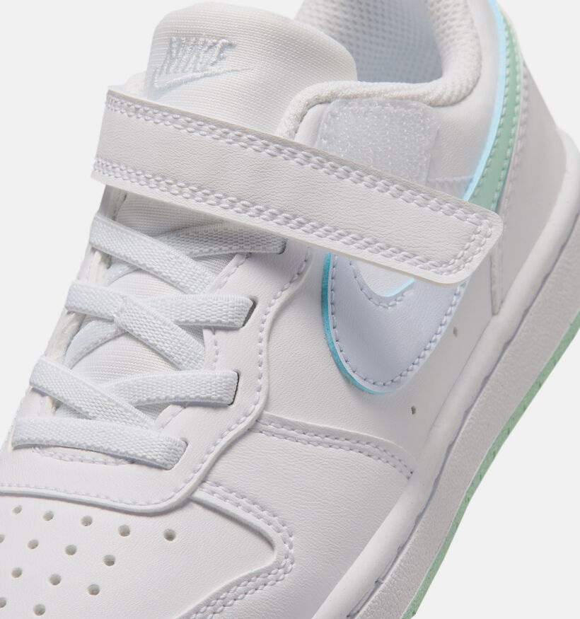 Nike Court Borough Witte Sneakers voor meisjes (376161)