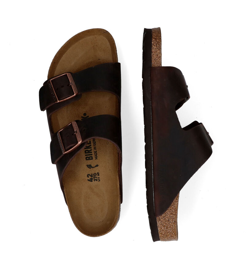 Birkenstock Arizona Bruine Slippers voor heren (322411)