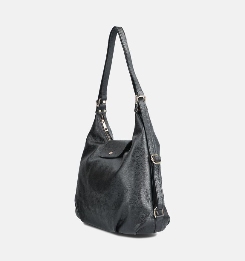 Via Limone Zwarte Schoudertas voor dames (367715)