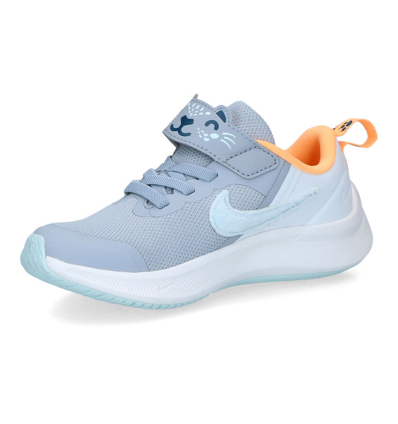 Nike Star Runner Grijze Sneakers voor jongens, meisjes (316313)