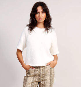 Pieces Ovy Witte Trui voor dames (361154)