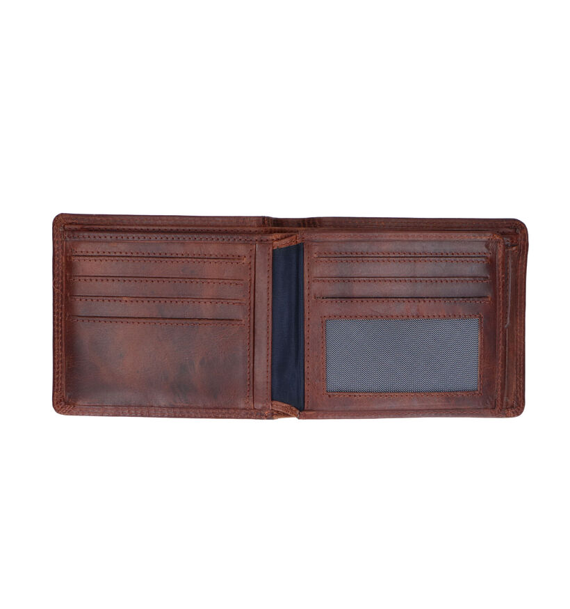 Maverick Portefeuille en Brun pour hommes (358810)