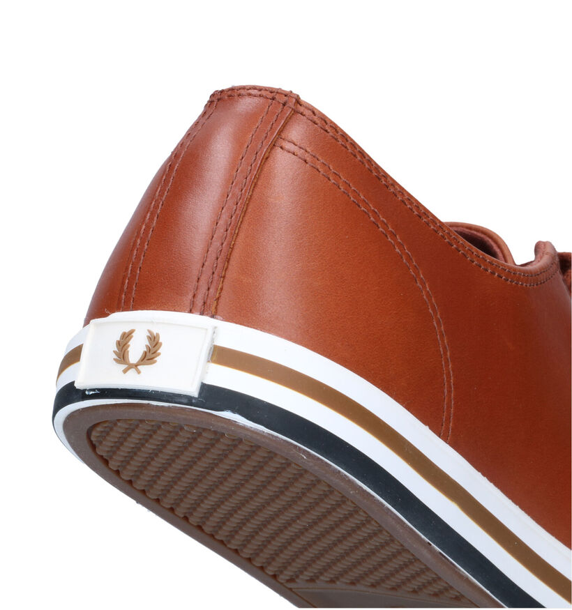 Fred Perry Kingston Chaussures à lacets en Cognac pour hommes (321977)