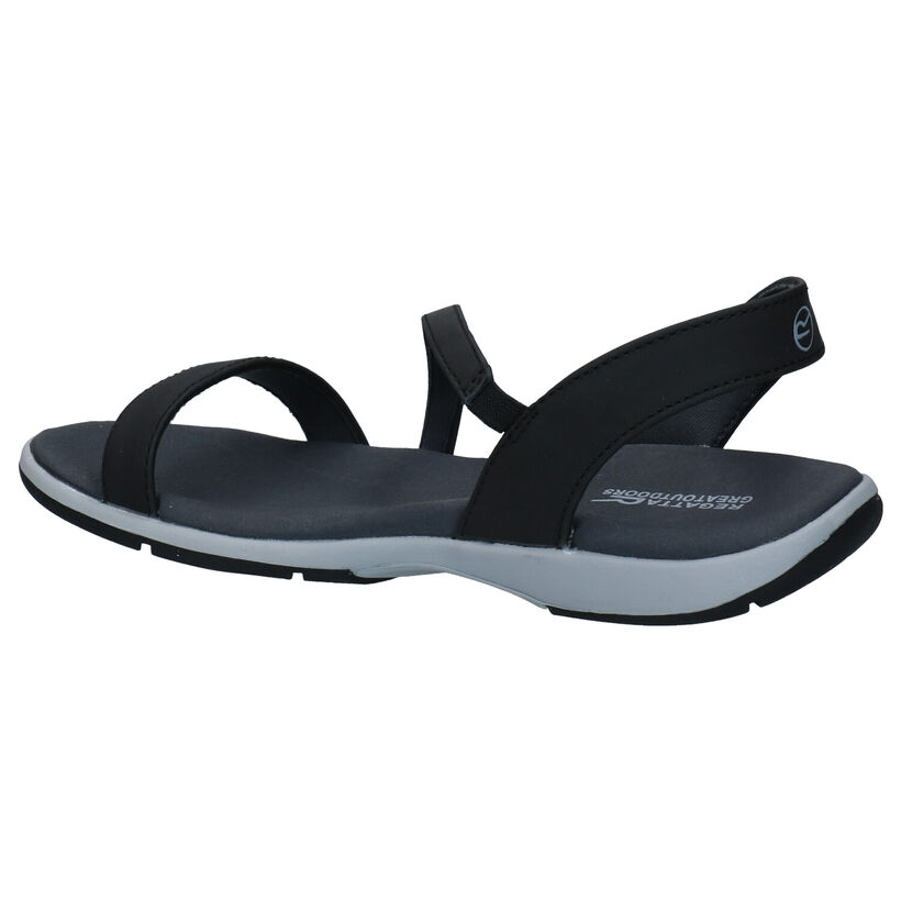 Regatta Lady Santa Zwarte Sandalen in kunstleer (287123)