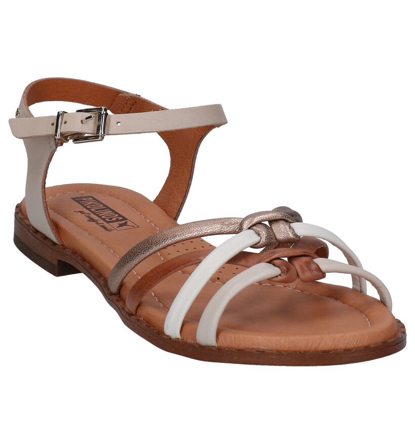 Pikolinos Algar Sandales en Beige en cuir (289107)