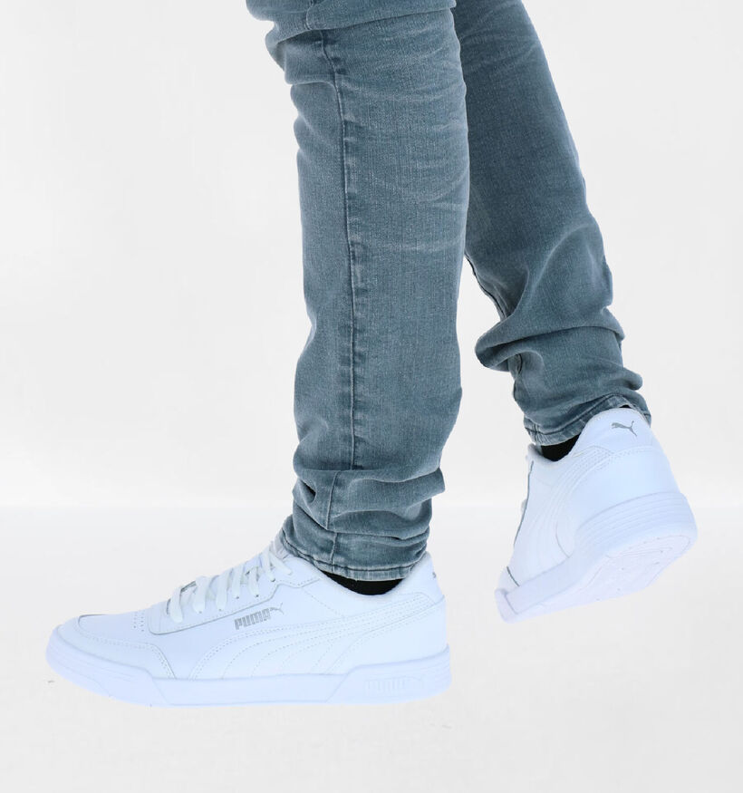 Puma Caracal Baskets en Blanc en cuir (276735)