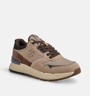 Lyle & Scott Low Baskets Cognac/Marron