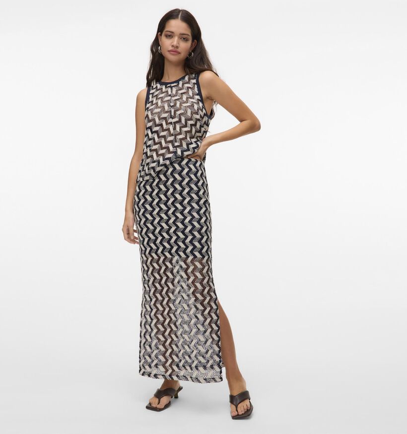 Vero Moda Tikka Débardeur en Bleu pour femmes (358779)
