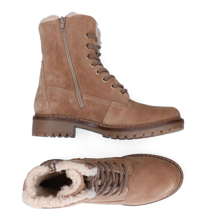 Signatur Bottines en Beige en nubuck (298637)