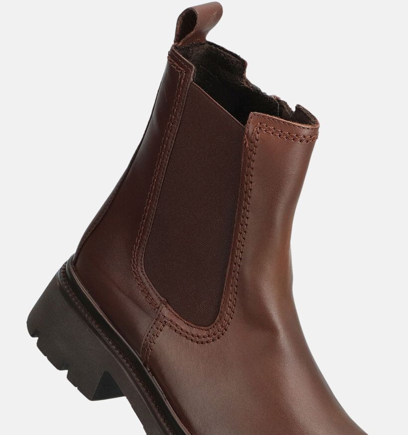 Gabor Bruine Chelsea Boots voor dames (365045) - geschikt voor steunzolen