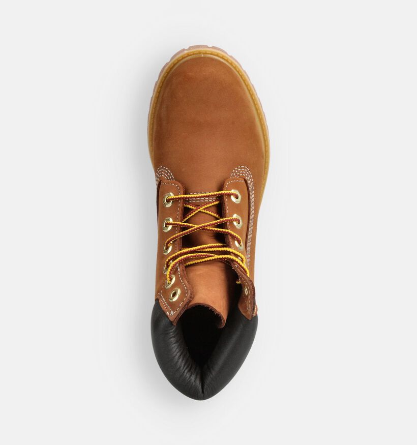 Timberland Premium 6 Inch Boots à lacets en Camel pour femmes (361415) - pour semelles orthopédiques