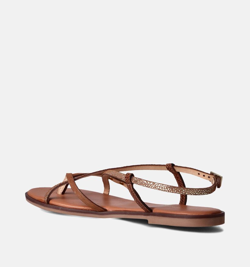 Les Tropeziennes Monagum Sandales en Cognac pour femmes (356830)