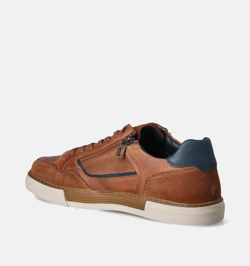 Camel Active Cognac Veterschoenen voor heren (355546) - geschikt voor steunzolen