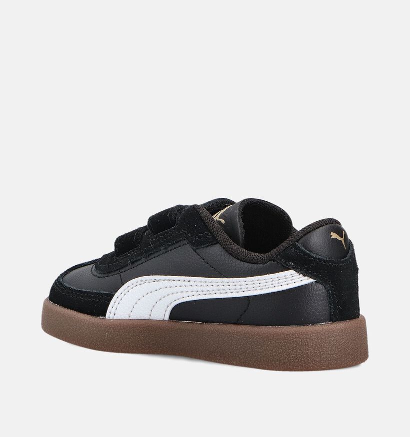 Puma Club II Era Zwarte Sneakers voor meisjes, jongens (359284) - geschikt voor steunzolen