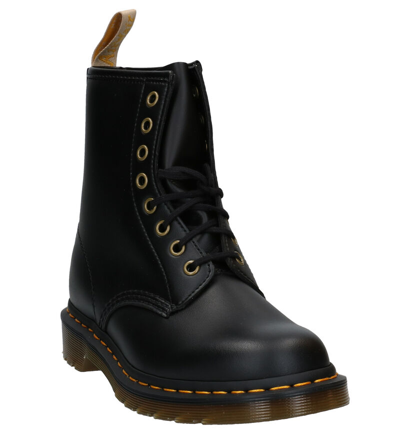 Dr. Martens Vegan 1460 Bottines en Noir en simili cuir (265528)