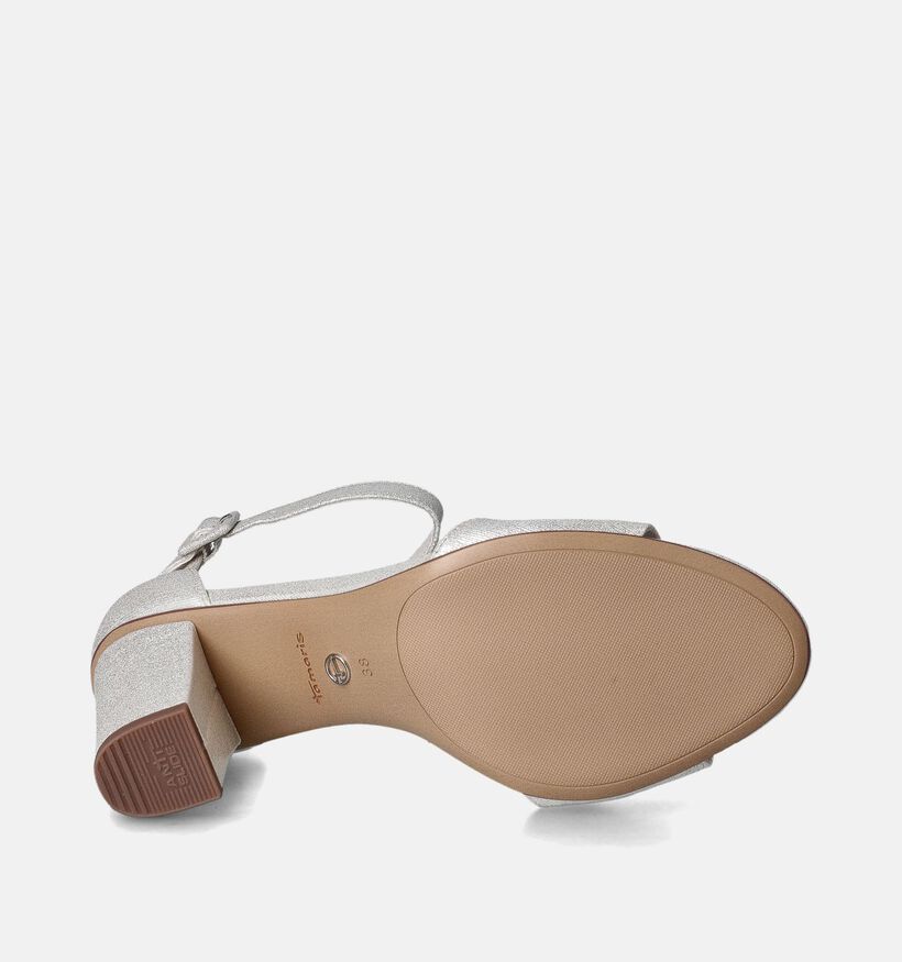 Tamaris Sandales avec talon fermé en Or pour femmes (354352)