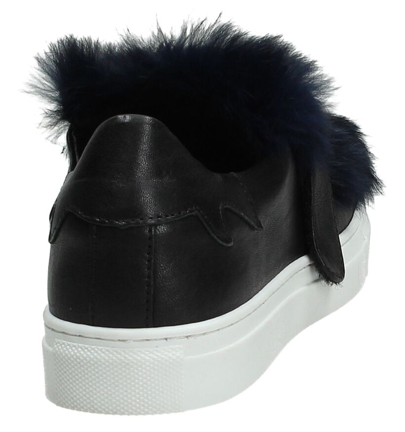 Gio+ Baskets casual en Noir en cuir (195973)