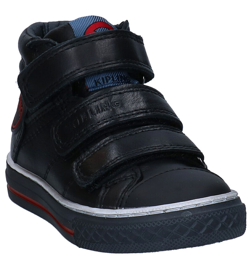 Kipling Dave Bottines en Noir pour gar&ccedil;ons (282899) - pour semelles orthop&eacute;diques