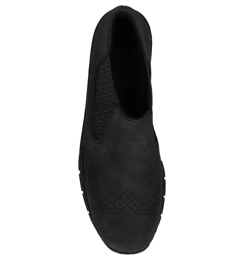 Rieker Chaussures slip-on en Gris en simili cuir (245164)