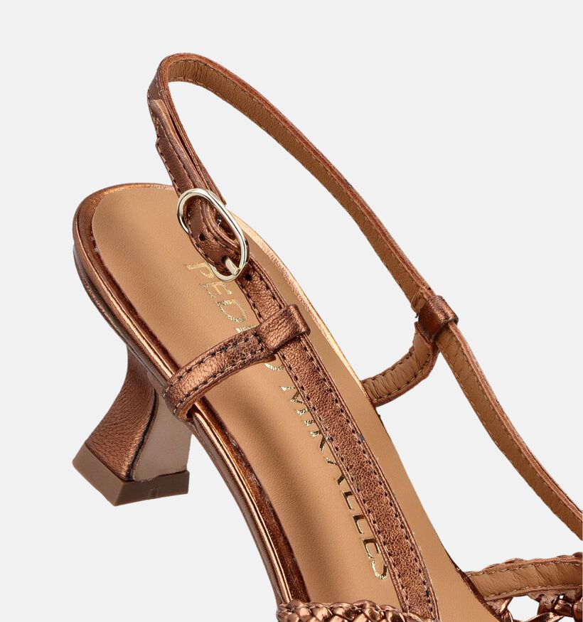 Pedro Miralles Bronzen Slingback Pumps voor dames (373640)