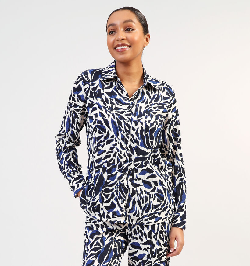 Vila Laya Blauwe Hemd voor dames (353040)