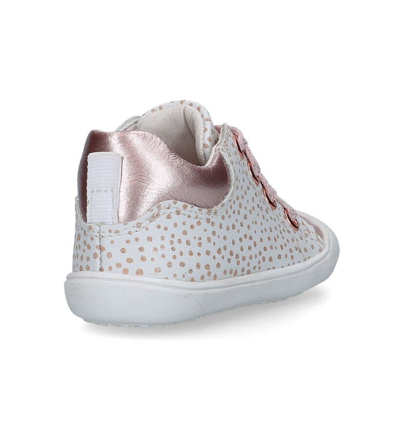 Milo & Mila Chaussures pour bébé en Blanc pour filles (323840) - pour semelles orthopédiques