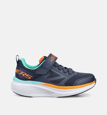 Skechers Go Walk Low Baskets Noir/Bleu