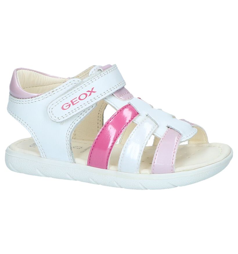 Geox Sandales pour bébé en Rose en cuir (245030)