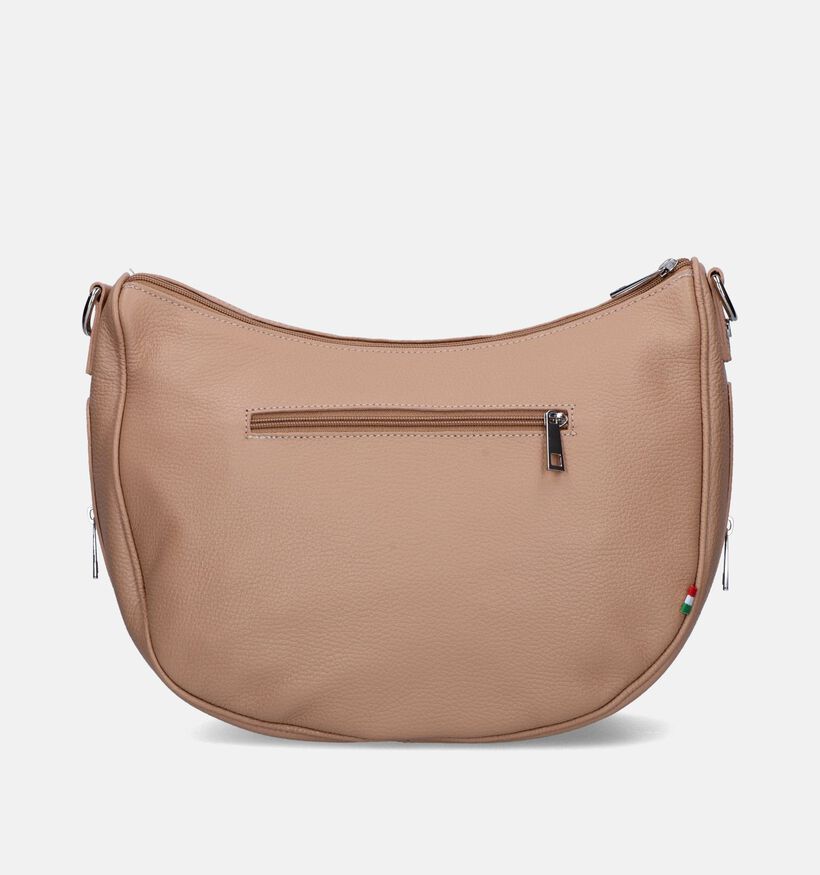 Time Mode Uni Sac porté croisé en Taupe pour femmes (344371)