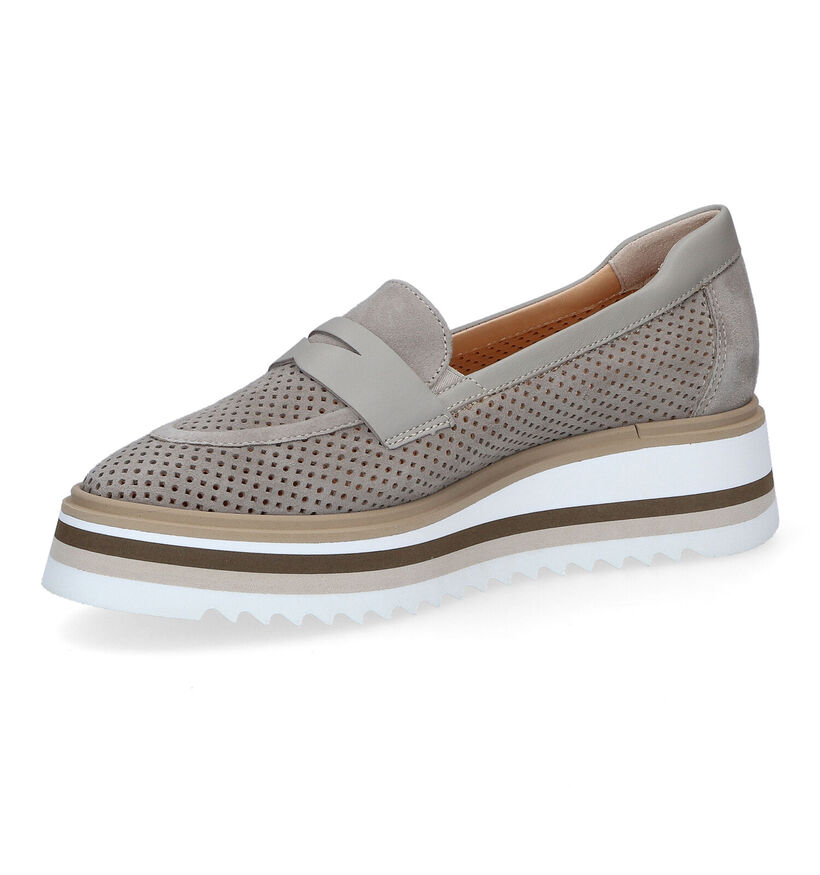 Softwaves Grijze Mocassins in nubuck (308389)