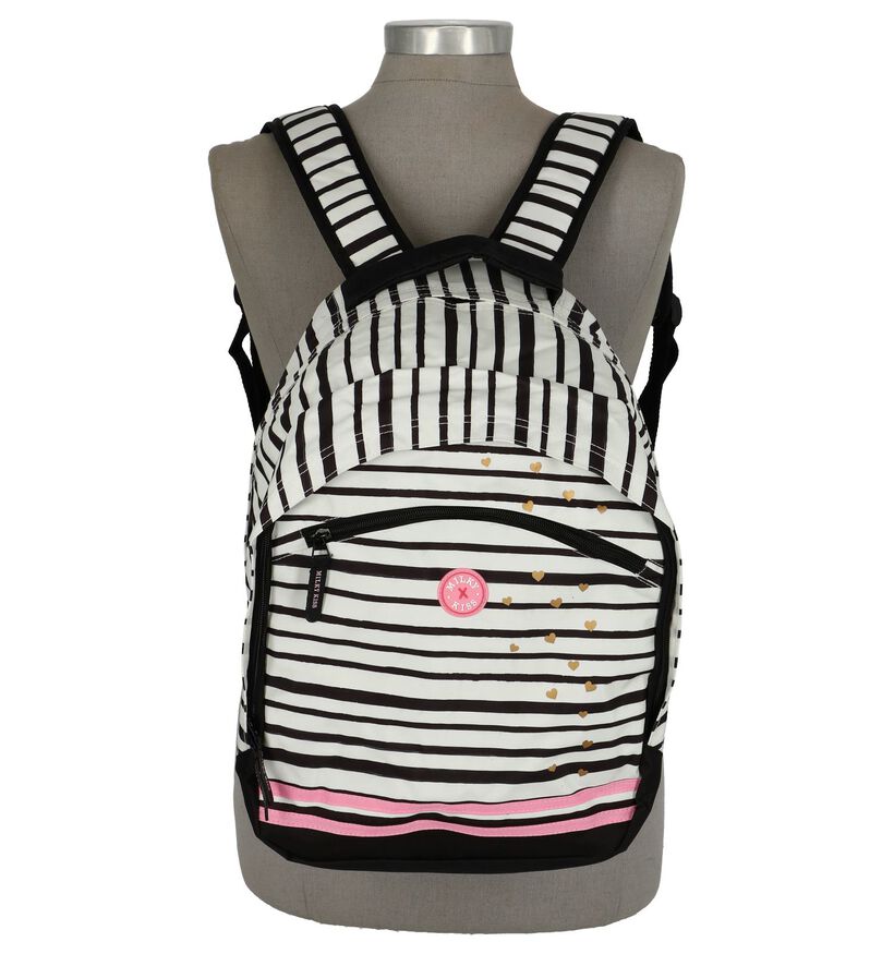 Milky Kiss Sac à dos en Blanc en textile (223303)
