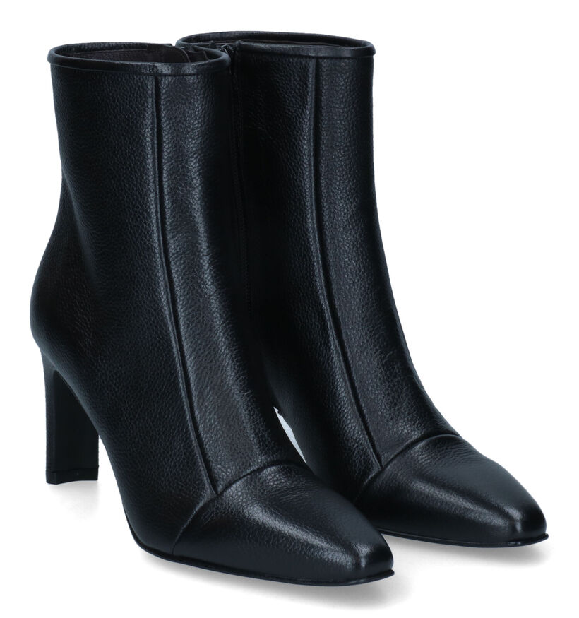 Zinda Bottines à talons en Camel pour femmes (314378)