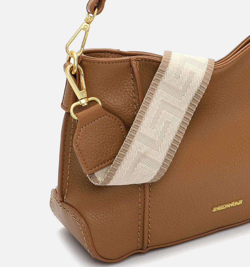 Emily & Noah Julie Bruine Schoudertas voor dames (371452)