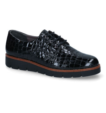 Veterschoenen zwart