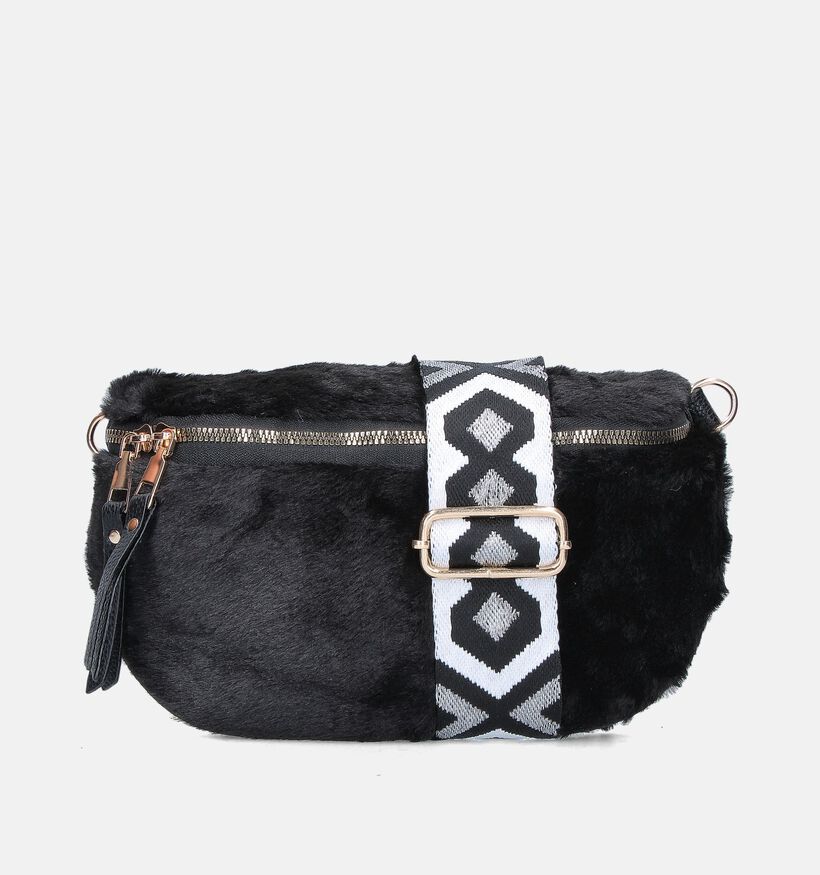 Via Limone Zwarte Crossbody tas voor dames (350550)