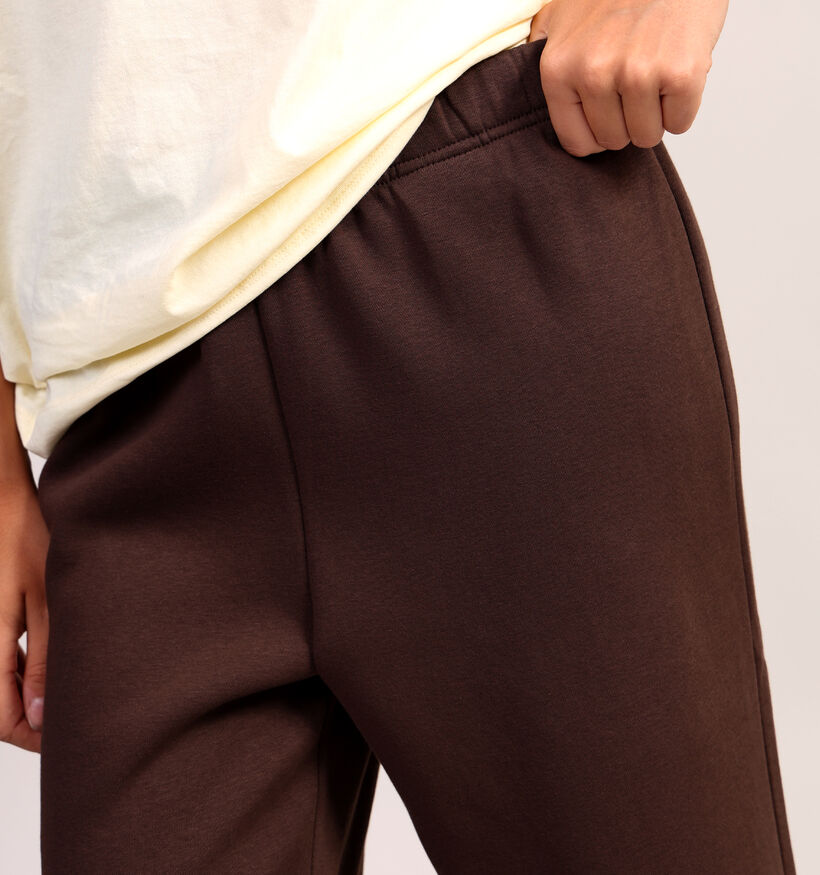 Pieces Chilli Pantalon de jogging en Marron pour femmes (361138)