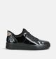 Jana Zwarte Sneakers voor dames (360425) - geschikt voor steunzolen