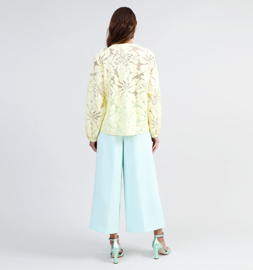 comma Gele Bloemen Blouse (327336)