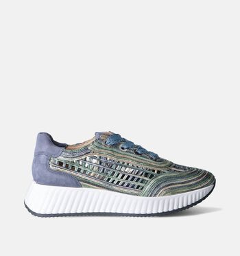 Softwaves Lage schoenen Bruin/Blauw