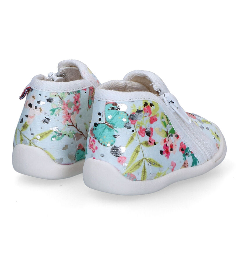 Bellamy Nora Pantoufles en Bleu en textile (309259)