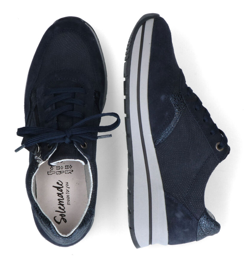 Solemade Ruby Blauwe Sneakers voor dames (315831) - geschikt voor steunzolen
